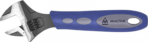 Ключ разводной 250X33  мм, эргономичная ручка, держатель 020-10250H Мастак