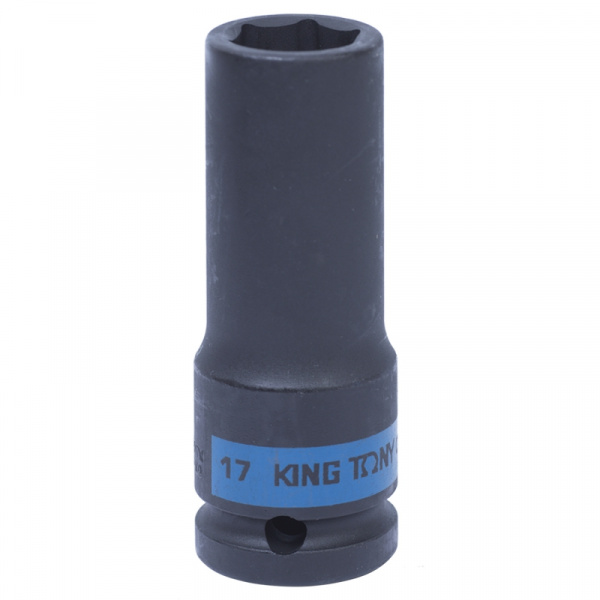 Головка торцевая ударная глубокая шестигранная 1/2", 17 мм 443517M King Tony