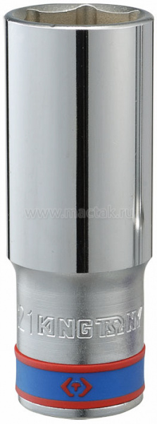 Головка торцевая глубокая шестигранная 3/4", 21 мм 623521M King Tony