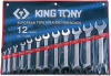 Набор рожковых ключей, 6-32 мм, 12 предметов 1112MR King Tony