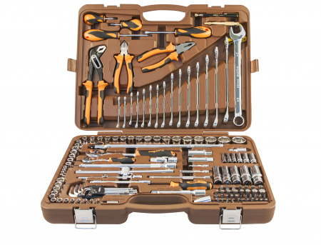 Набор инструмента универсальный OMBRA  1/4", 1/2"DR, 143 предмета