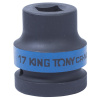 Головка торцевая ударная четырехгранная 1", 17 мм, футорочная 851417M King Tony