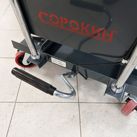 Тележка платформенная 160х80 см, 0,5т (310-915мм) Сорокин 