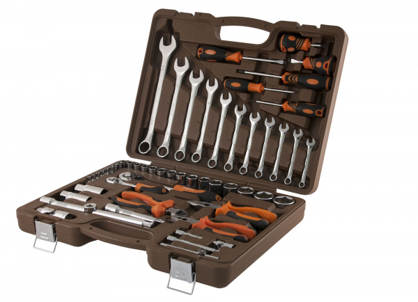 Набор инструмента Ombra OMT55S 1/4", 1/2"DR, 55 предметов