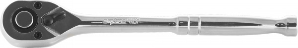 Рукоятка трещоточная Ombra 3/8"DR, металлическая ручка, 72 зубца